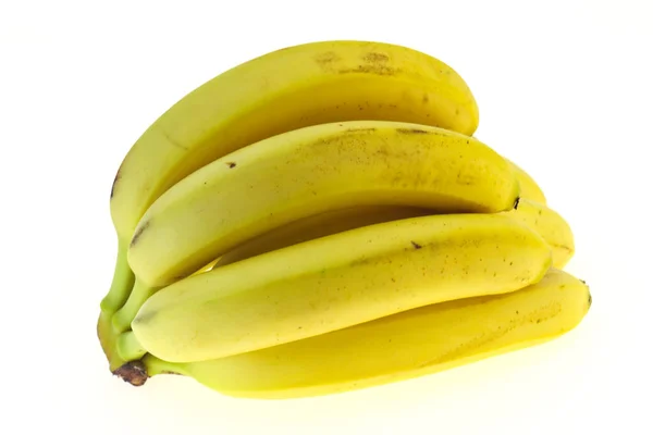 Banana Heap Isolated White Background — Stock Photo, Image