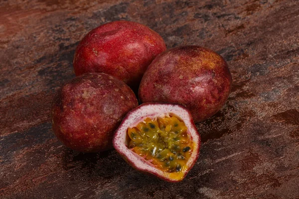 Delicous Édes Egzotikus Passion Fruit Maracuya — Stock Fotó