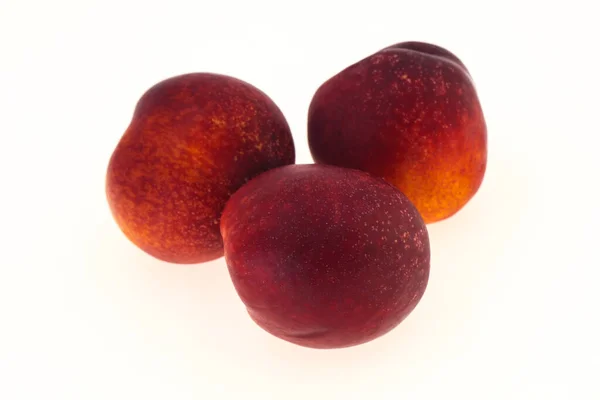Sweet Tasty Ripe Few Nectarines Fruit — Stock Photo, Image