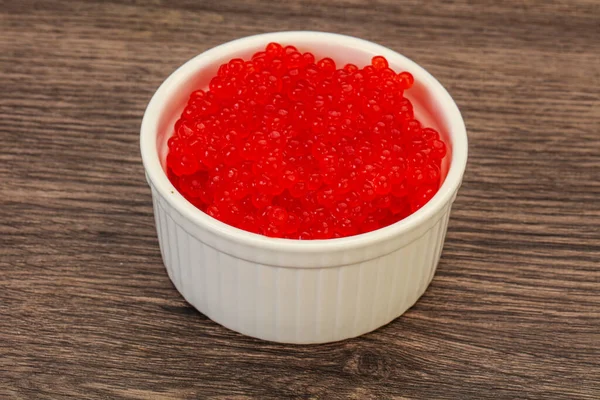 Caviar Salmón Rojo Lujo Bowl — Foto de Stock