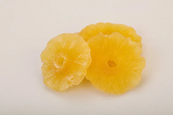 Savoureux Sucre Séché Savoureux Tas Ananas — Photo