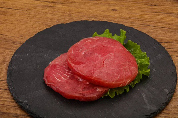 Raw Tuna Fish Steak Grill — Stock Photo, Image