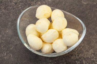 Doğal lezzetli bebek Kasede mozarella peyniri