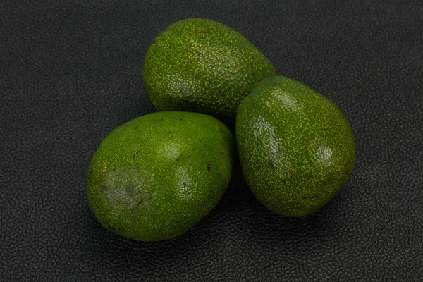 Avocat Diététique Vert Mûr Superaliment Pour Végétalien — Photo