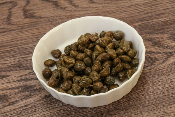 Tasty Marinated Capers Bowl — Stock Photo, Image