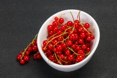 Tatlı taze kırmızı frenk üzümü