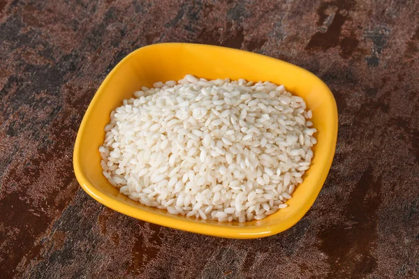 Raw Arborio Rice Italian Risotto — Stock Photo, Image