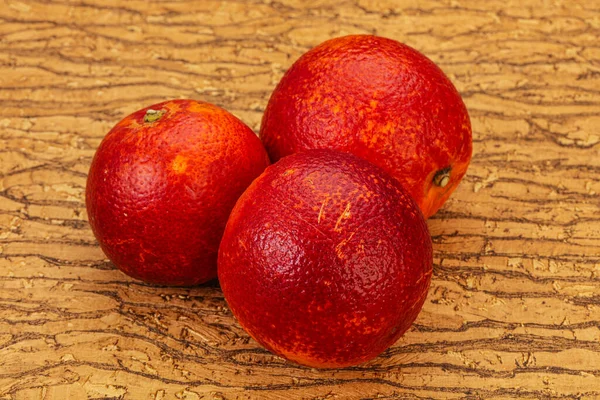 Красный Сладкий Оранжевый Естественном Фоне — стоковое фото