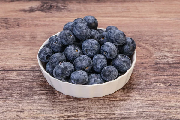 Sweet Fresh Juicy Blueberries Heap Background — Stock Photo, Image