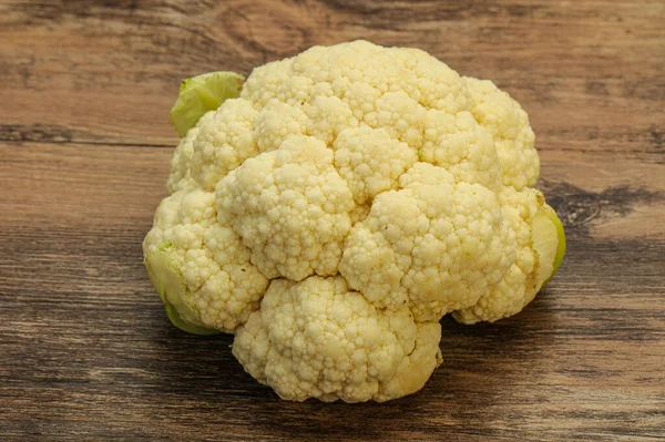 Comida Vegana Natural Coliflor Para Cocinar — Foto de Stock