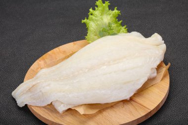 Ham pisi balığı fileto yemek pişirmek için hazır