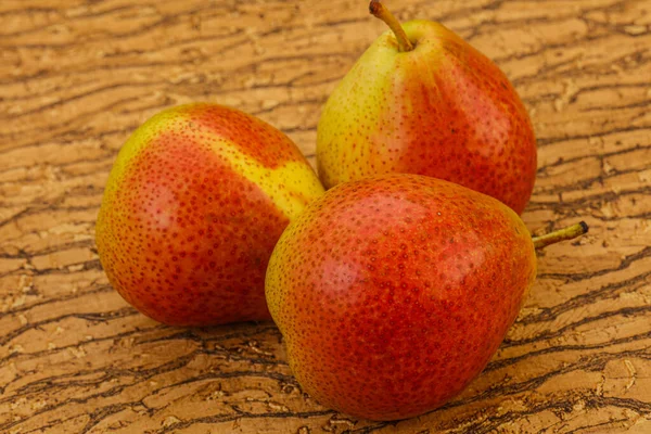 Doce Saboroso Fruta Truta Pera Madura — Fotografia de Stock