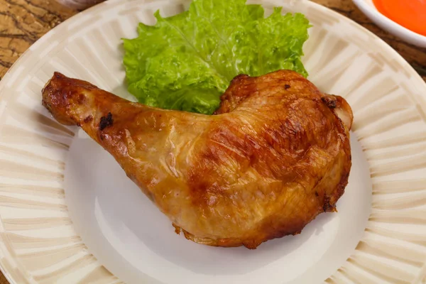 Kaki Ayam Panggang Renyah — Stok Foto