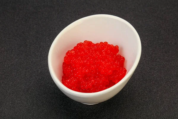 Caviar Salmón Rojo Lujo Bowl — Foto de Stock