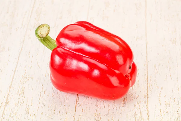 Red Bell Pepper Ripe Juicy Fresh — Stock Photo, Image