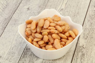 Vejetaryen mutfağı Kasede beyaz fasulye böbreği 