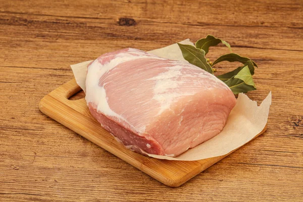 Rauw Varkensvlees Klaar Koken — Stockfoto