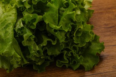 Vejetaryen mutfağı - Yeşil salata yığını yaprakları