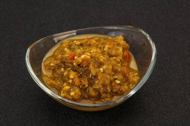 Kasede biberli yeşil baharatlı sos.