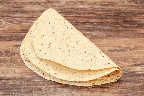 Mexican Cuisine Tortilla Thick Bread Cereal — Stock Photo, Image