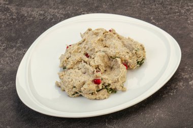 Vagan diyeti - granet tohumlu patlıcan mutabal