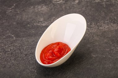 Meksika acılı acı biber sosu kasede