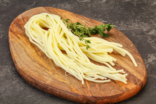 Snack Queso Chechil Spaghetti Bordo — Foto de Stock