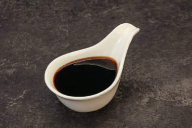 Asya mutfağı. Kasede soya sosu.