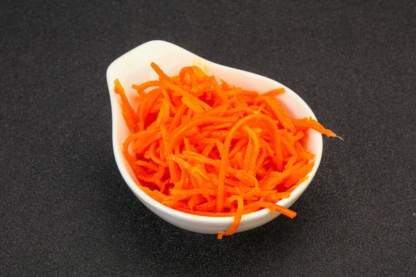 Spicy Korean Carrot Bowl — Stock Photo, Image
