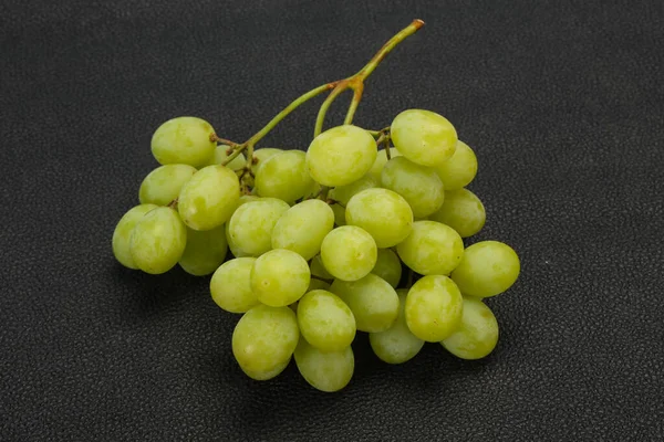 Sweet Ripe Fresh Green Grape Branch — Stock Photo, Image