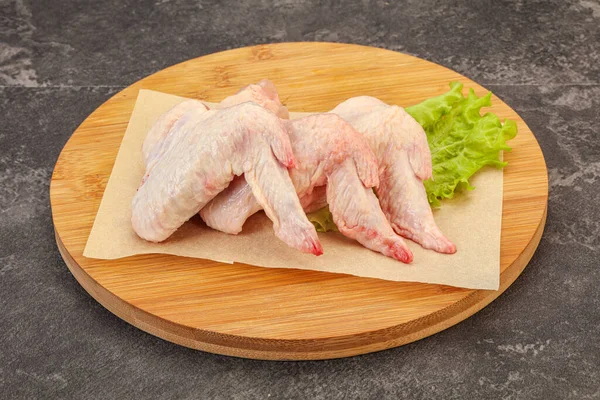 Rohe Chicken Wings Zum Kochen Bereit — Stockfoto