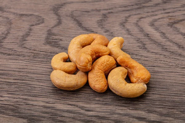 Natural Organic Brown Cashew Nut Heap — Stock Photo, Image