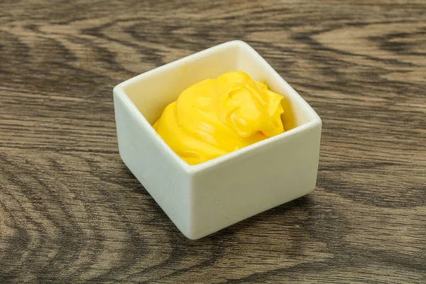 Natural Tasty Cheese Sauce Bowl — Stock Photo, Image