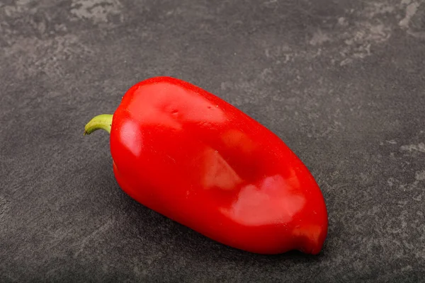 Dulce Pimiento Rojo Búlgaro Aislado — Foto de Stock