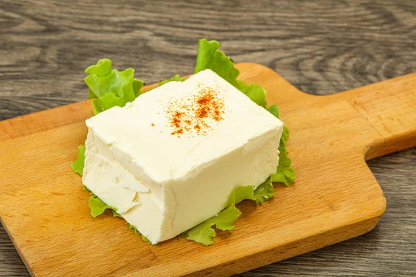 Traditioneller Griechischer Weichkäse Aus Feta — Stockfoto