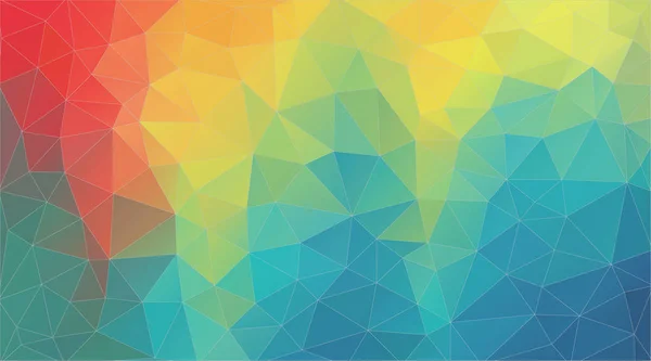 Свіжий колір геометричного трикутника шпалери — стоковий вектор