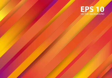 Turuncu vektör arka plan çizgili