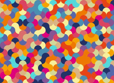 Bir bulmaca parçaları tasarım - Eps vektör - arka plan