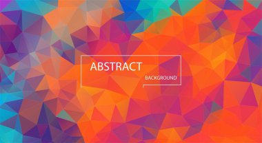 Konsept renk geometrik arka plan. Retro renk soyut.