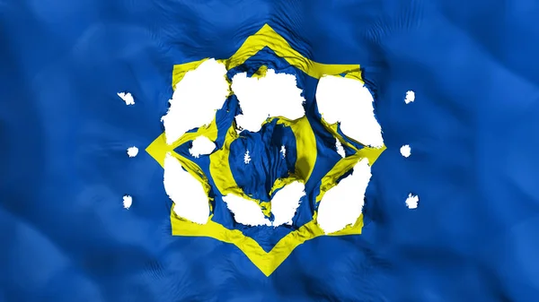 Holes in Seoul city flag