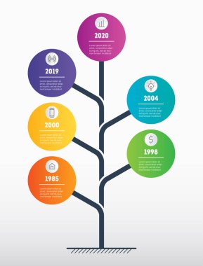 geliştirme ve iş büyüme vektör çizimi