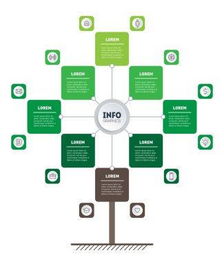 grafik bilgilerin vektör illüstrasyon 