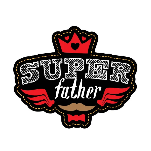 Supervater Banner Vektorillustration — Stockvektor