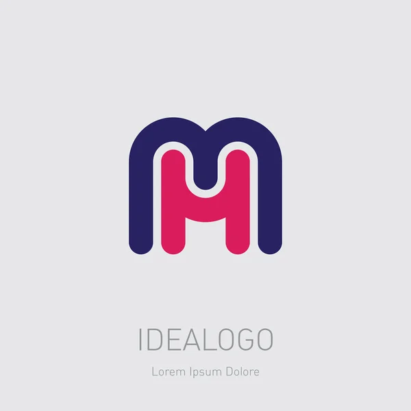 Och Inledande Logotyp Initial Monogram Logotyp Vektor Designelement Eller Ikon — Stock vektor