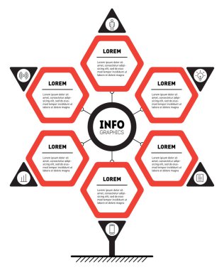 Beyaz arka planda izole edilmiş metin içeren renkli ağaç yaprakları içeren bilgi zaman çizelgesi.