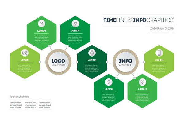 Infográficos Cobra Elegantes Projeto Vetorial — Vetor de Stock