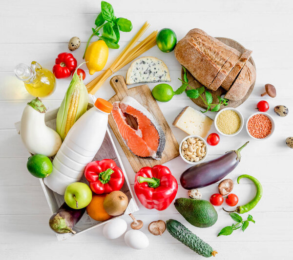 Здоровое органическое питательное питание
