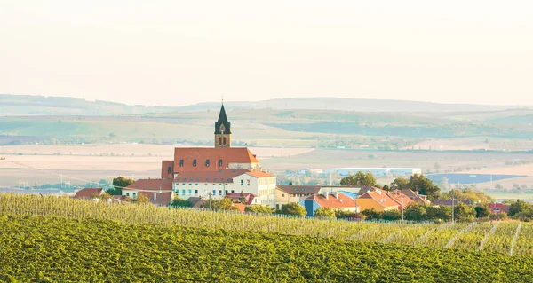 Landschap van Tsjechische stad Moravië — Stockfoto