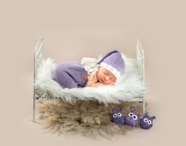 Şirin bebek tatlı uyku