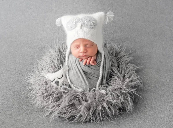 Şirin bebek tatlı uyku — Stok fotoğraf